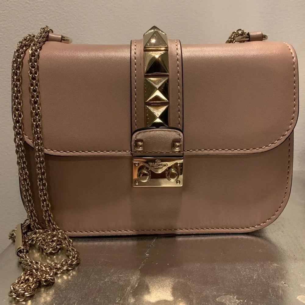 Valentino Glam Lock -Small- Poudre